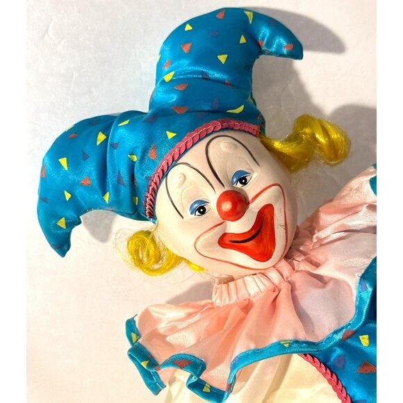 Vintage Creepy Scary Porcelain Clown Coulrophobia Halloween Poltergeist Horror - Picture 5 of 12
